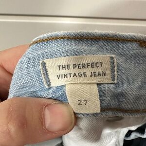 Madewell The Perfect Vintage Jean